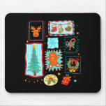 Coquette Tis The Season Christmas Santa Nk Preppy  Mouse Pad