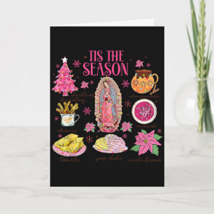 Coquette Tis The Season Mexican Christmas Spanish Card
