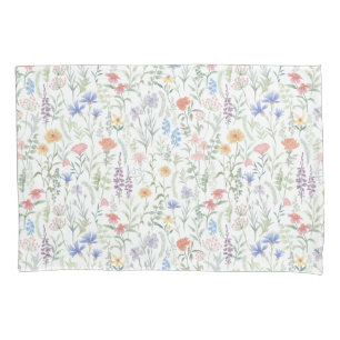 Coquette Wildflower Meadow Pillow Case