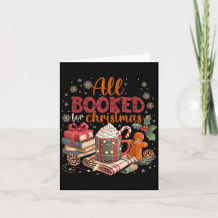 Coquette Xmas Book Lover, Santa Cocoa, All I Want  Card