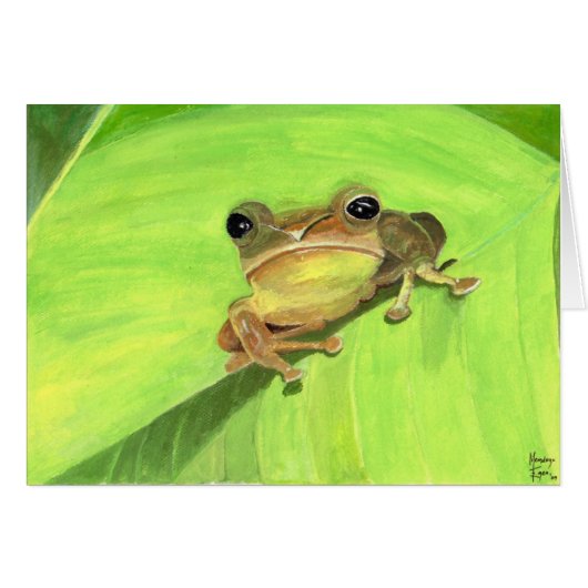 Coquí Card (Front Horizontal)