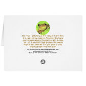 Coquí Card (Back Horizontal)