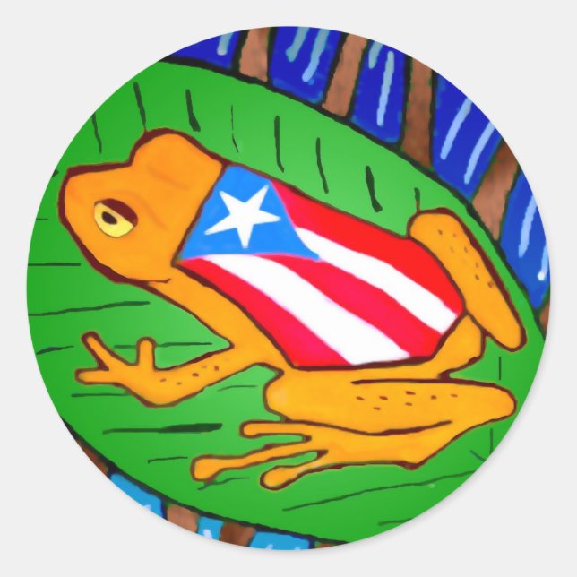 Coqui-flag Sticker Large (Front)