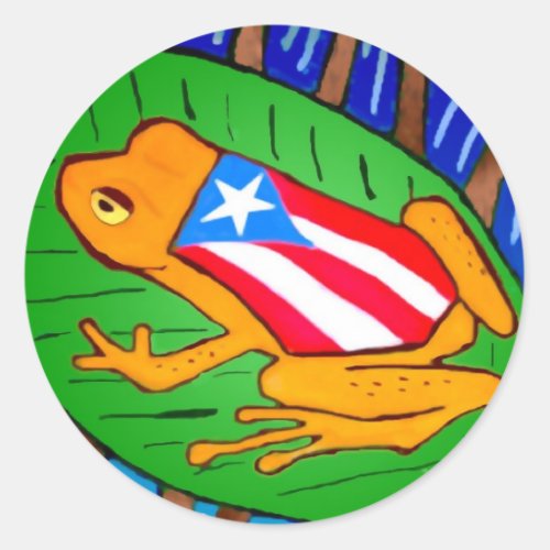 Coqui_flag Sticker Small