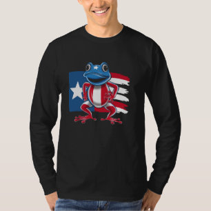 Coqui Frog Puerto Rico Pride Boricua Puerto Rican T-Shirt