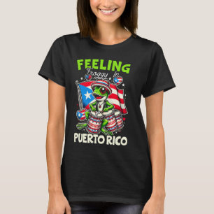 Coqui Frog Puerto Rico Pride Boricua Puerto Rican T-Shirt