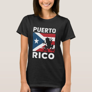 Coqui Frog Puerto Rico Pride Boricua Puerto Rican T-Shirt