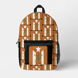 Coqui on the Gold PR 2 Printed Backpack