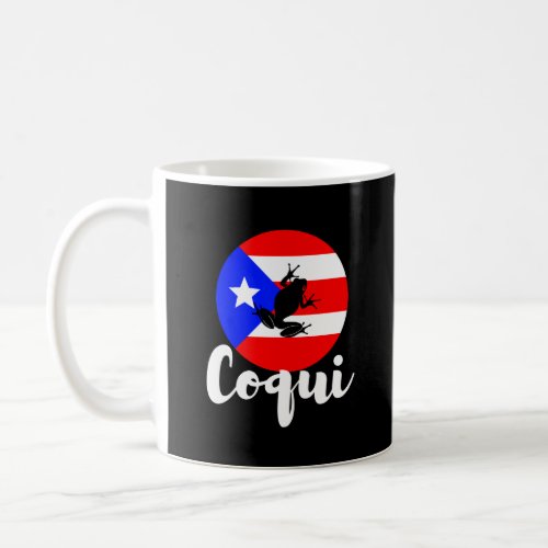 Coqui Puerto Rican Rico Frog Gift Coffee Mug