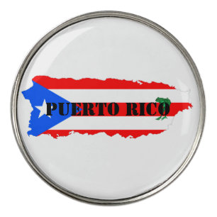 Coqui Puerto Rico Island Golf Ball Markers