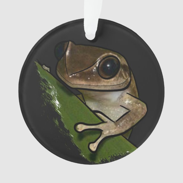 Coqui Puerto Rico Ornament (Front)