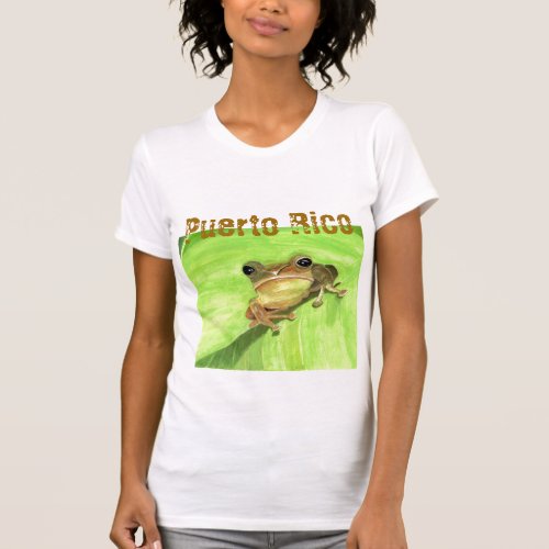 Coqui Puerto Rico T_Shirt