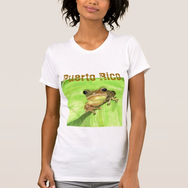 Coqui Puerto Rico T-Shirt (Front)