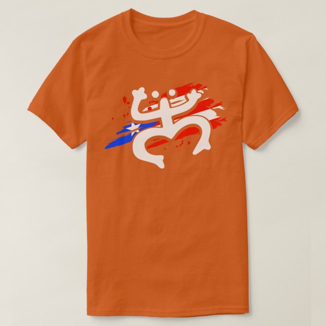 Coqui Puerto Rico Taino T-Shirt (Design Front)