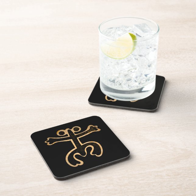 Coqui Taino on  Beverage Coaster (Right Side)