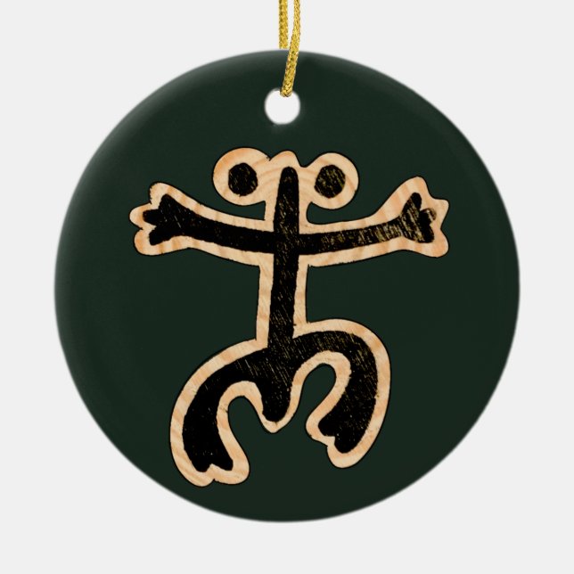 Coqui Taino Ornament (Front)