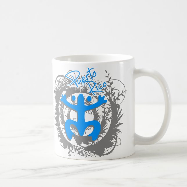 Coqui Taino Puerto Rico Coffee Mug (Right)