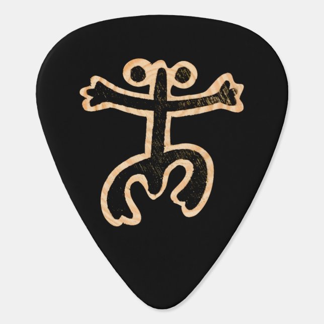 Coqui Taino Puerto Rico Guitar Pick (Back)