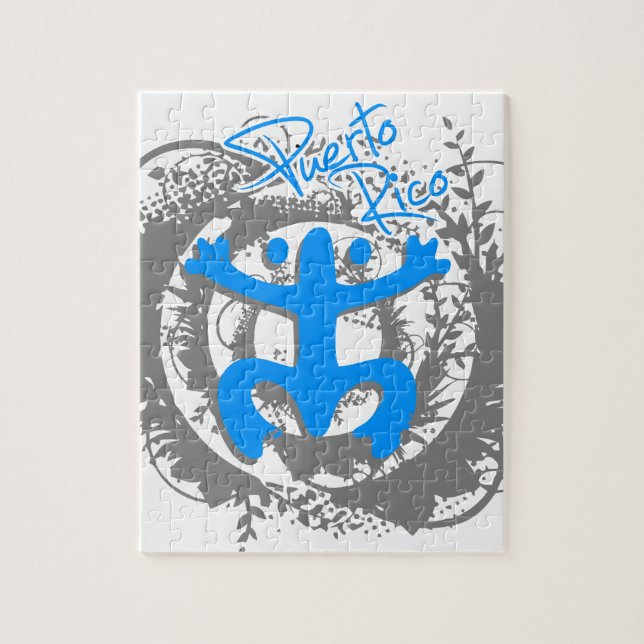 Coqui Taino Puerto Rico Jigsaw Puzzle (Vertical)