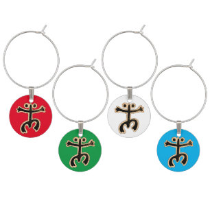 Coqui Taino Wine Charm