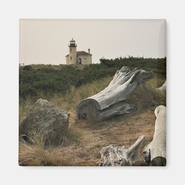 Coquille River Lighthouse, OR Magnet (Front)