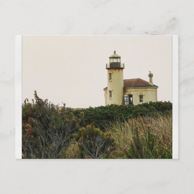 Coquille River Lighthouse, OR Postcard (Front)
