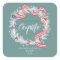 Coquito Christmas Wreath Wine Label