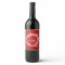 Coquito Christmas Wreath Wine Label