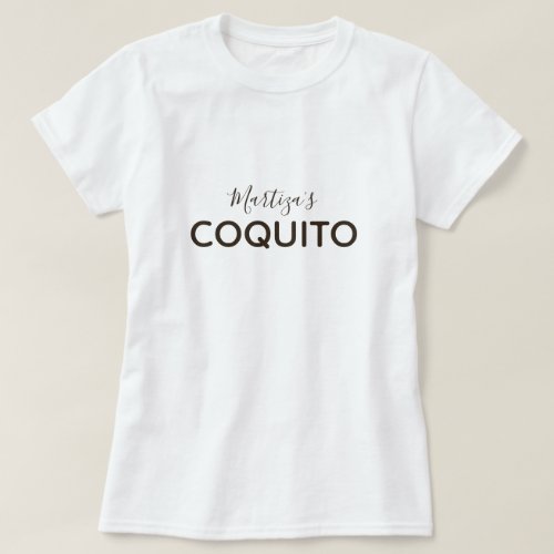 Coquito Coconut Classic Marketing T_Shirt