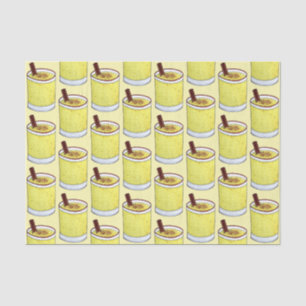 Coquito Puerto Rican Eggnog Rum Christmas Drink Tissue Paper