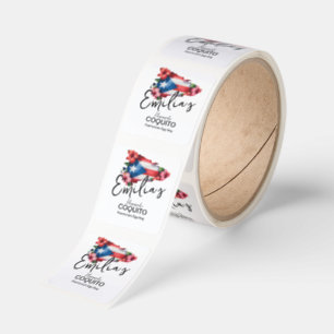 Coquito Recipe Egg Nog Drink Wine Label