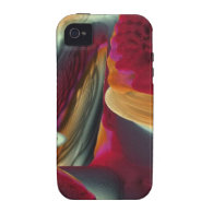Coral Abstract Fractal iPhone 4 Cover