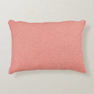Coral Accent Pillow