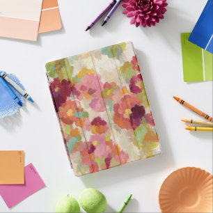 Coral and Emerald Garden iPad Smart Cover