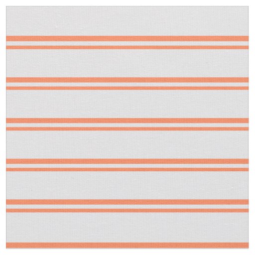 Coral and Lavender Lines Fabric