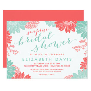 Surprise Shower Invitations 9