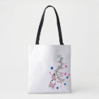 Coral Bass Drop All-Over-Print Tote, Shoulder Tote