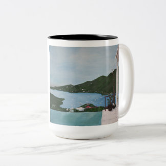 Coral Bay St John Two-Tone Coffee Mug