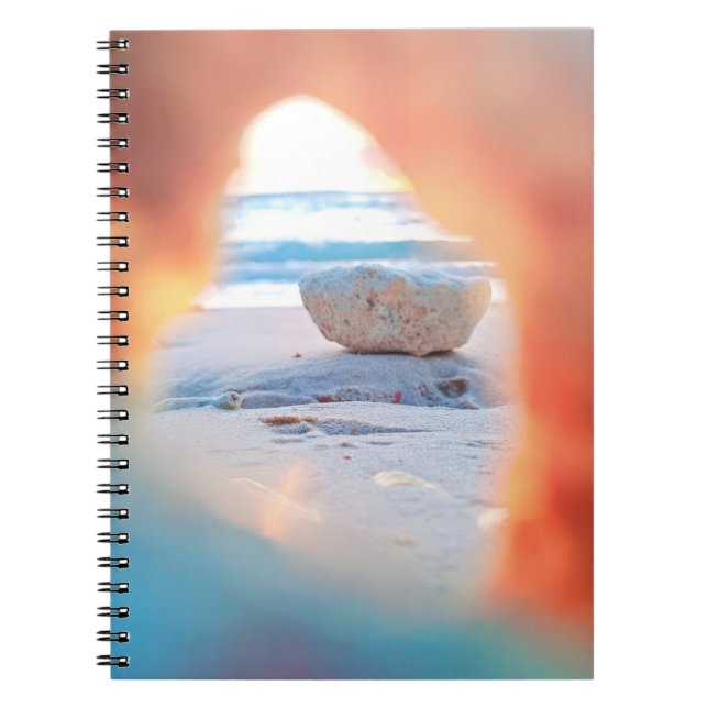 Coral Beach View Notebook (Front)
