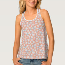 Coral & Blue Tank Top