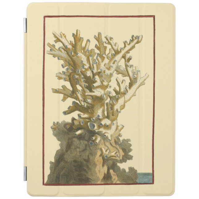 Coral by the Sea iPad Smart Cover (Front)