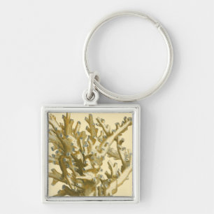 Coral by the Sea Keychain
