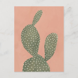 Coral Cacti Postcard