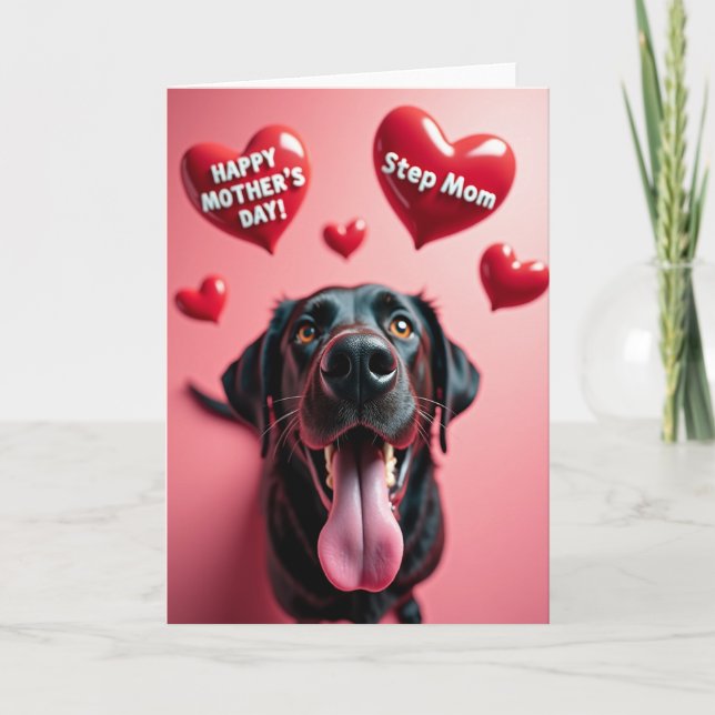 Coral Canines Affectionate Card (Front)
