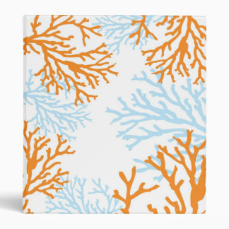 Coral Chic Binder