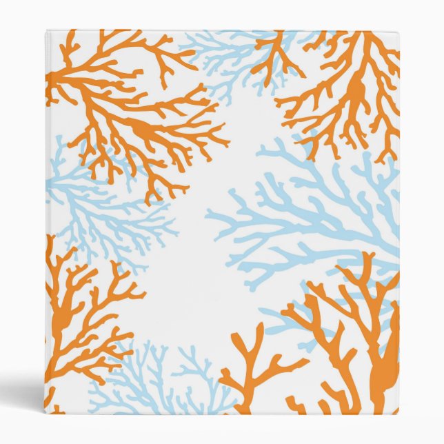 Coral Chic Binder (Front)