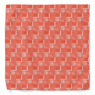 Coral Chic Mod Design - Copyright 2019 - Complete Bandana