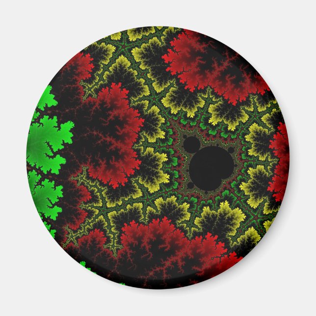 Coral Collage Magnet (Front)