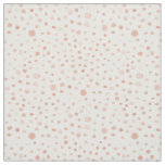 Coral Confetti Watercolor Dots Fabric