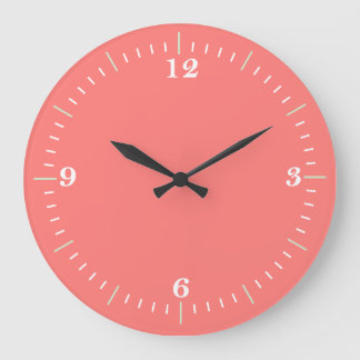 Coral Coral Wall clock